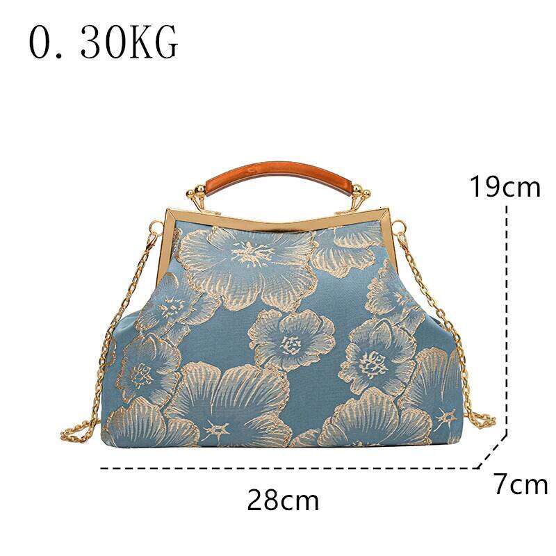 Women Party Fashion Exquisite Ladies Dinner Bag Elegant Chain Simple Formal Gorgeous Crossbody Daily Use Purse