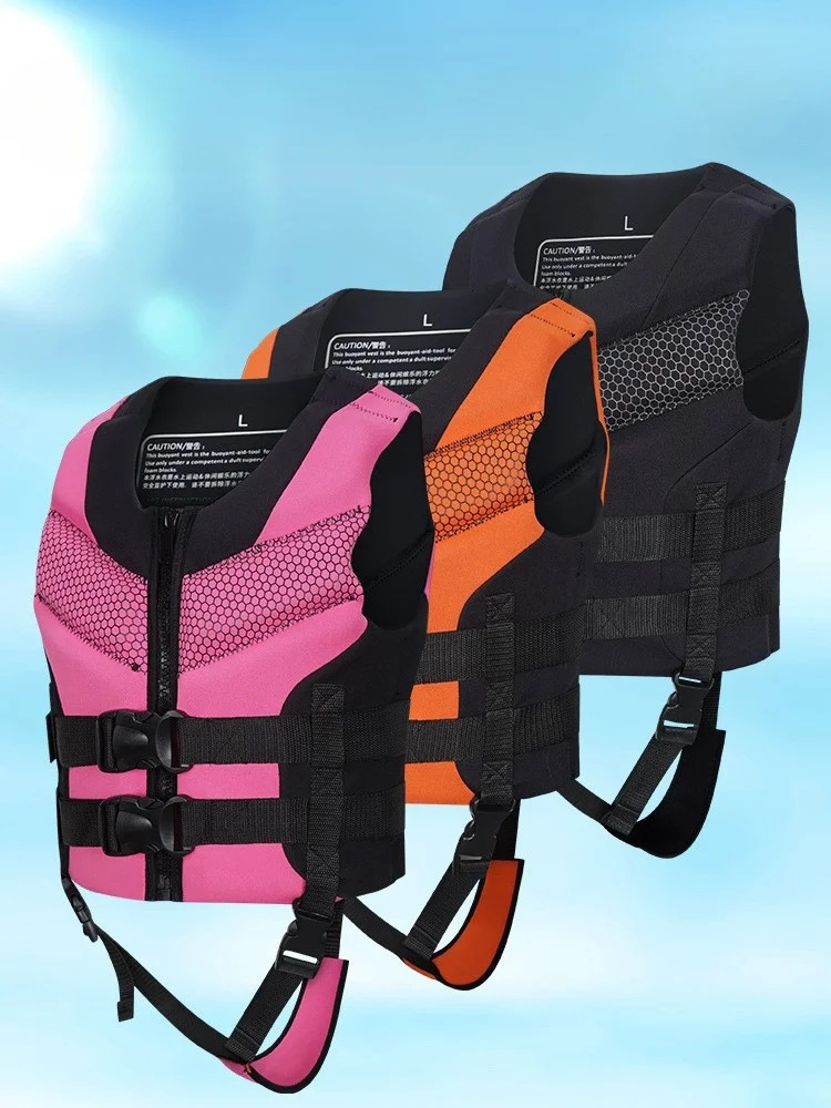 Childrens Life Jacket Neoprene Watersport Buoyancy Vest Water Sports Beach Surfing Swimming Sailing Rafting Safety Bathing suit 250530