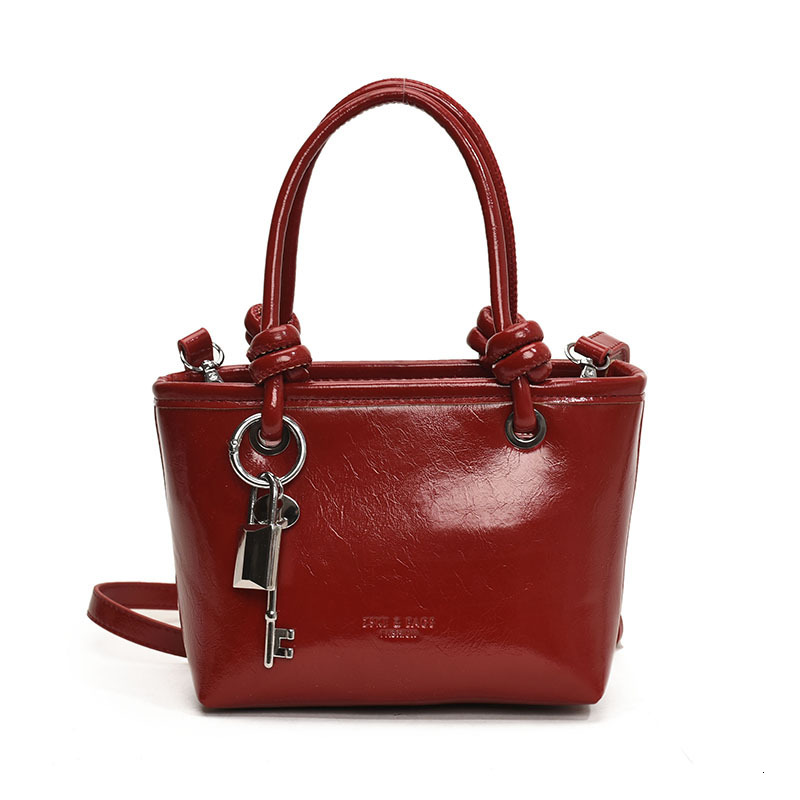 designer Fashion Ins High-End 2025 Spring Trend New Simple Single Shoulder Crossbody Bag Super Popular Handheld Bucket Bag for Women