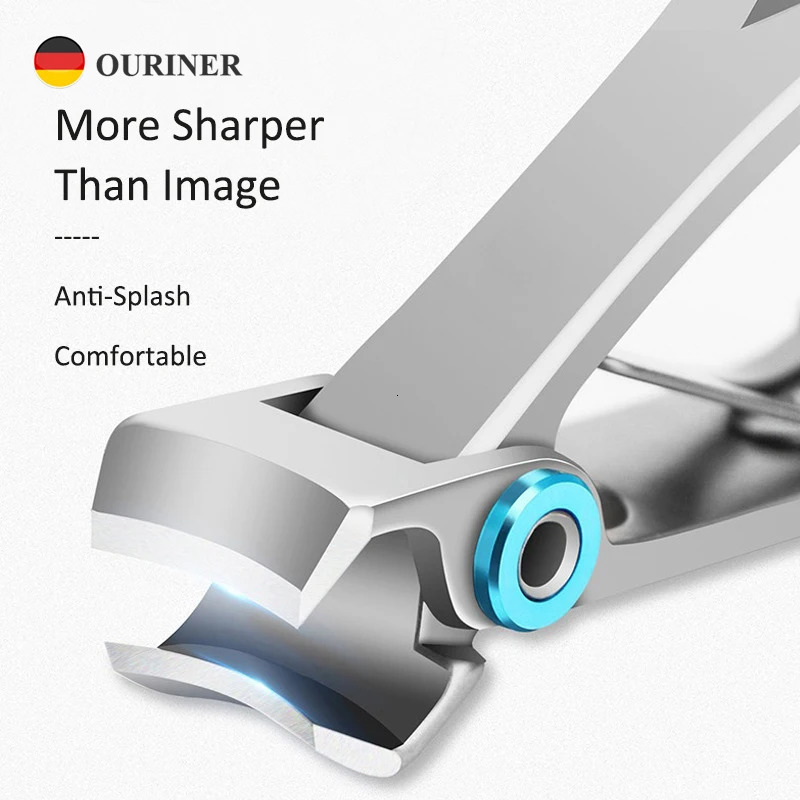 High-quality Wide Jaw l Nail Clippers Cutter Trimmer Manicure Scissors Thick Hard Toenail Fingernail Pedicure Tools 250530