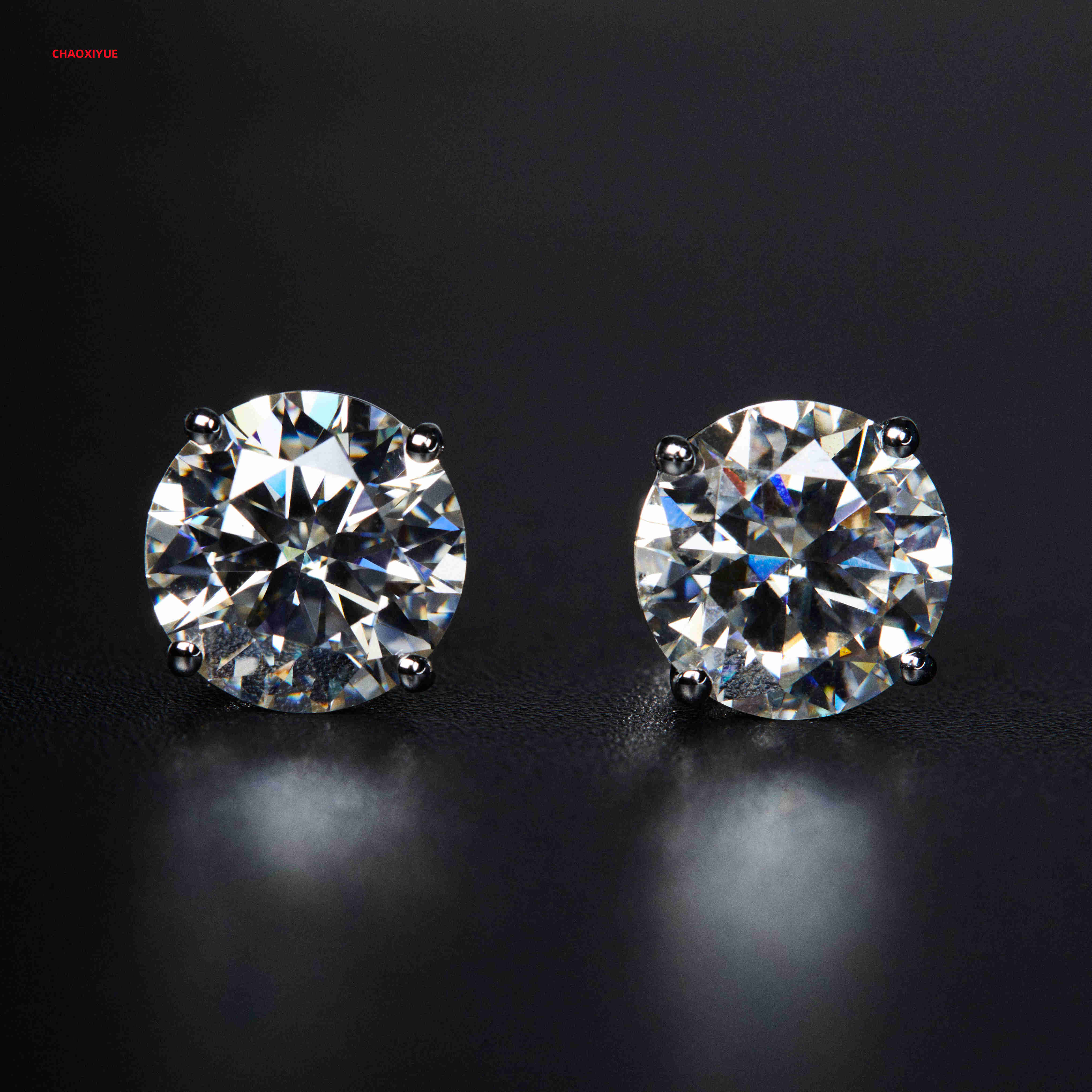 New 925 Silver Cheap Fashion Moissanite for Women Natural Diamond Princess Cut Stud Earring Luxury Minimalist Wholesale Earring