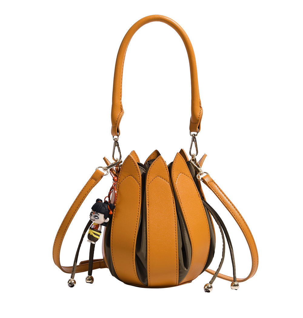 Top quality Brand High Quality New Style Designer Handbag Lantern Large Capacity Small Tote Fashion Versatile Shoulder Crossbody Bag New Free Delivery