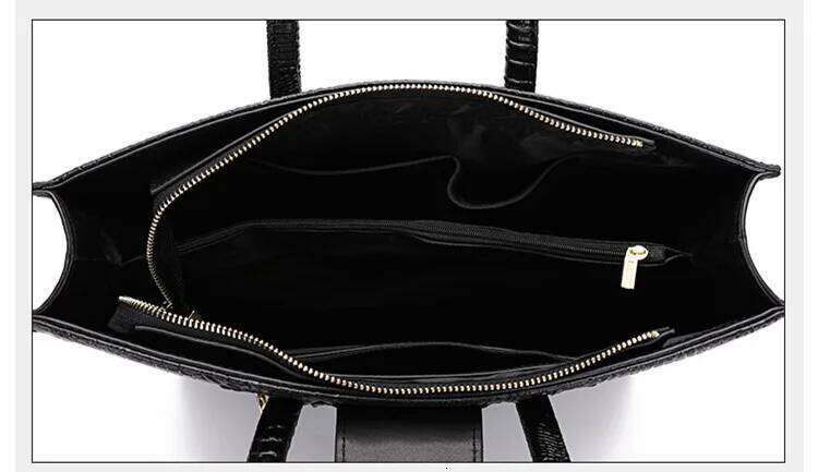 OLOEY Leather Business Women's Briefcase Female 14 Inch Laptop Bag Cowhide Portable Handbags Large-capacity Shoulder Commuter Bags