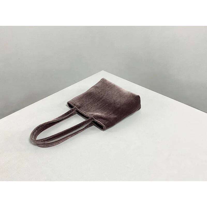 2024 New Style Silk Handheld Small Square Tote Bag