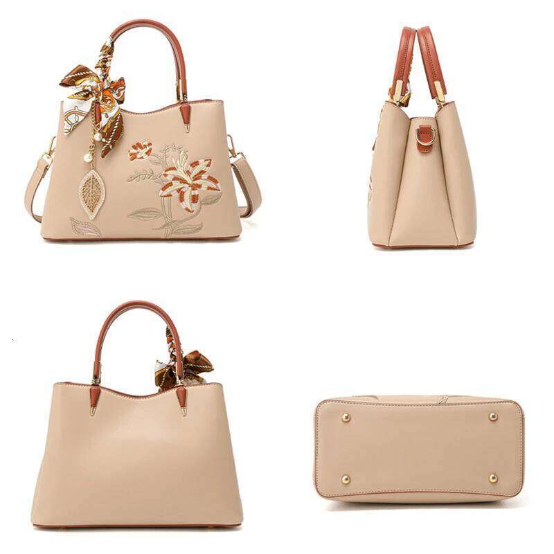 Designer Luxury Toptrends Chinese Style Embroidery Commuter Handbags For Women 2025 Designer Large Capacity Totes Female Shoulder Bags