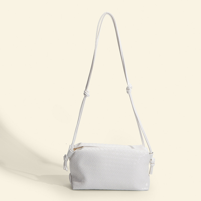 designer 2025 New Women's Bag Fashion Versatile Trendy High-end Design Woven Small Square Bag Shoulder Bag Crossbody Bag