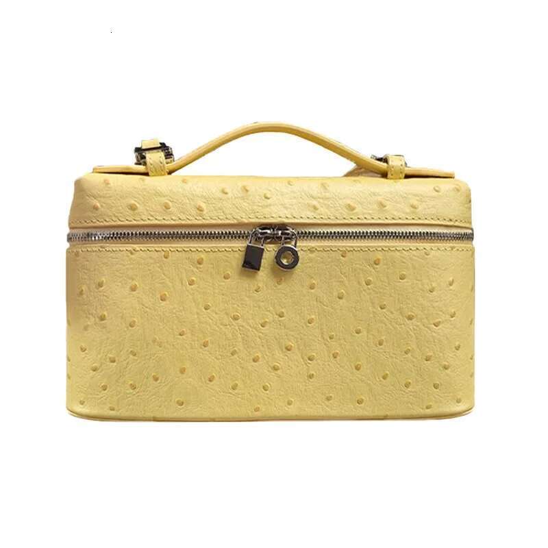 Design Bag Top Layer Cowhide Leather Lunch Box Pattern Handbag Small Calfskin Simple Crossbody Clutch Bag For Women Soft Shape Brand Bag