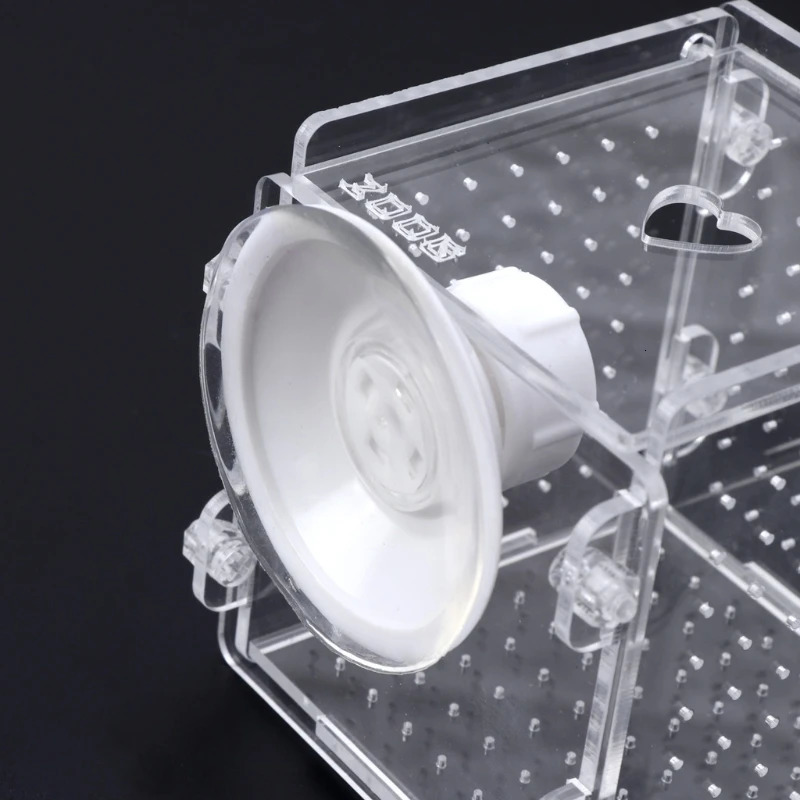 Fish Separation Breeder Box Acrylic Transparent Fish for Tank Breeding Isolation Boxes Aquarium Mini Hatchery Incubator 250530