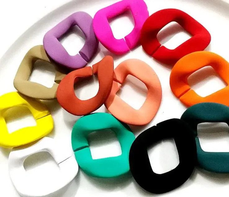 120cm Acrylic Strap Chain Fashion Womens Handbag Accessories Acrylic Resin Frosted Watch Strap Clutch Shoulder Bag Strap 250530