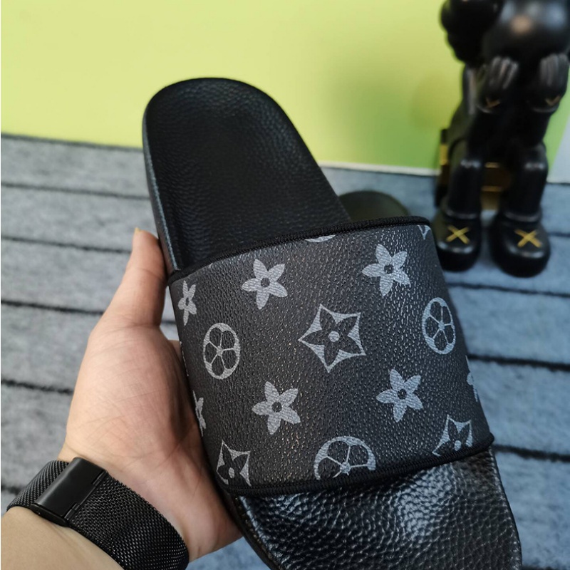 Hot selling free shipping designer new slippers for men, presbyopia beach sandals for women, outdoor sizes 36-45, black, brown