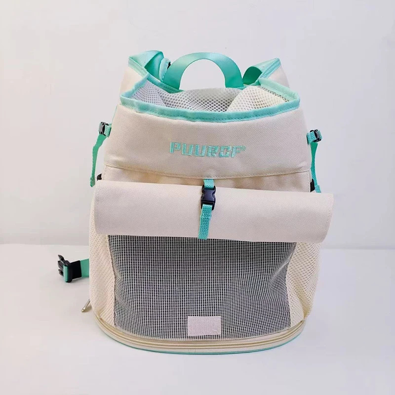 PUUROF Backpack for dog backpack dog accessories Small dog cat go out bag break free walk dog dirty pet backpack Car bag 250526