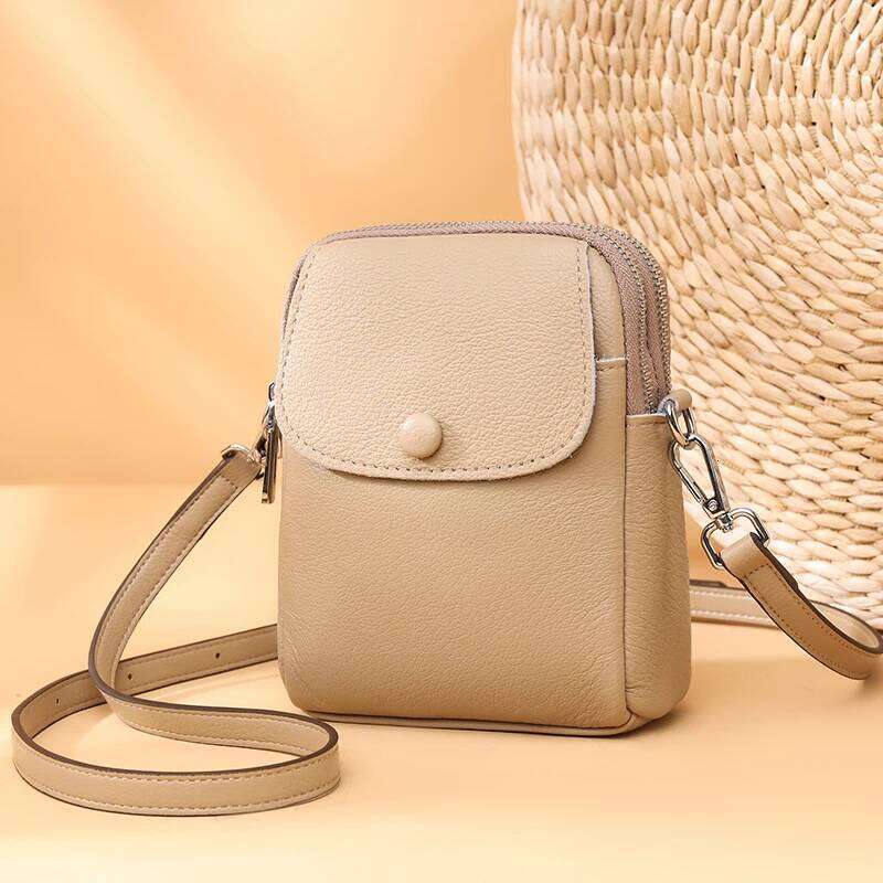 New Soft Genuine Leather Messenger Design Women Small Shoulder Crossbody Bag Ladies Cowhide Female Shell Flap Handbag