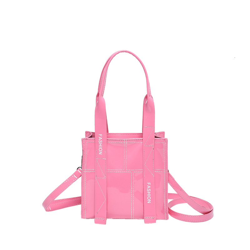 Niche Casual Shiny Free shipping Fashion Handbag Commuter Bag 2025 New Summer Solid Color shopping bag designer Large Capacity Shoulder Crossbody Wome