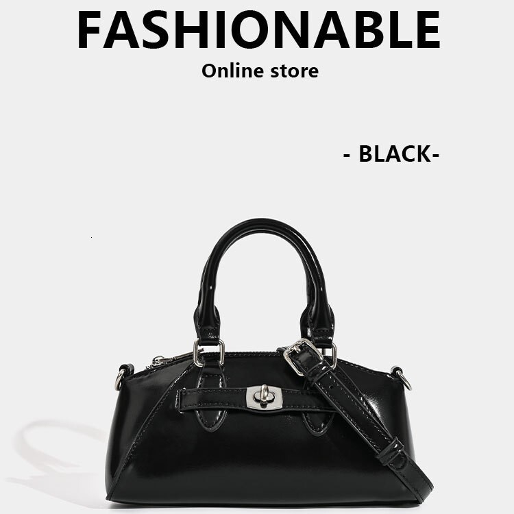 designer Light Luxury Style Bag for Women 2025 New Niche Simple Versatile Handheld Shell Bag Commuter Shoulder Crossbody Handbag