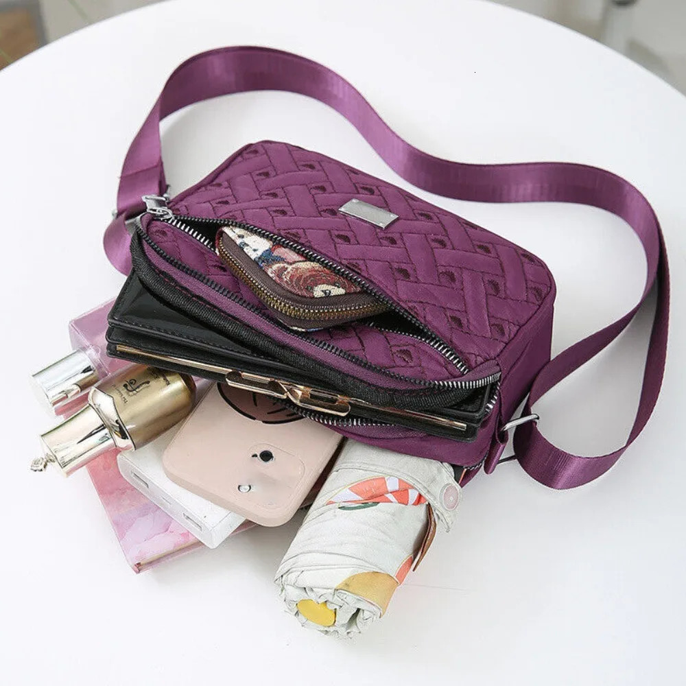 Casual Women Cross Body Small Messenger Bag Handbag Shoulder Over Bags Fashion Womens Lightweight Underarm Bag 250530