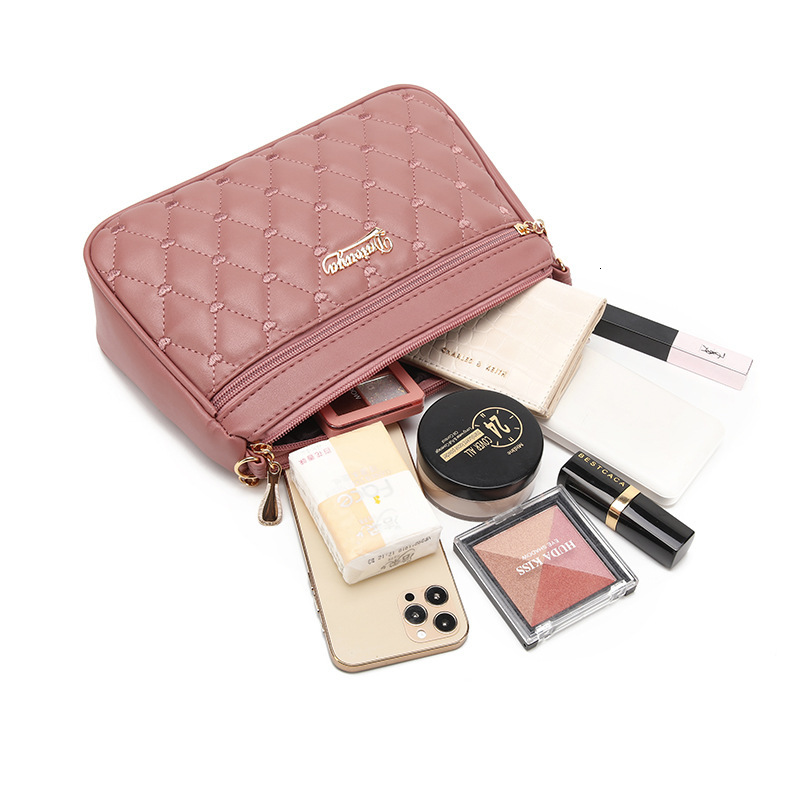 Top quality Brand High Quality New Style Summer Simple Fashion Solid Color Embroidered Small Style Crossbody Bag Trend New Free Delivery Designer Bag