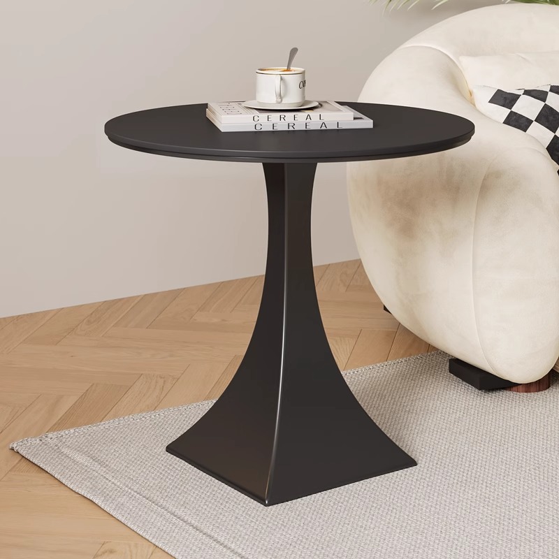 B615 Home living room small round table light luxury small apartment bedroom bedside balcony simple table