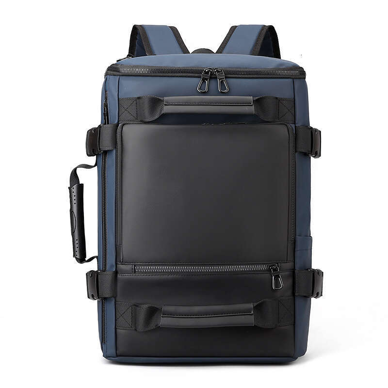 New Men's Business Large Capacity Laptop Multifunctional Shoulder Crossbody Bag Handheld Travel Backpack