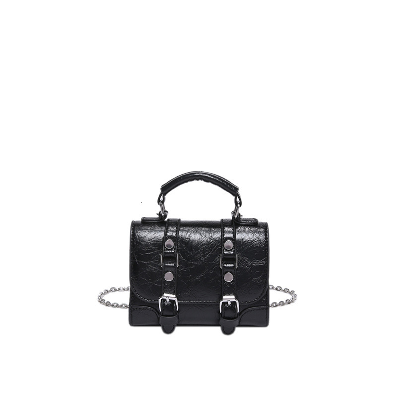 Korean Style designer Niche Handbag Autumn Winter New Women's Bag Personality shopping bag Handheld Free shipping Pattern Shoulder Bag Mini Chain