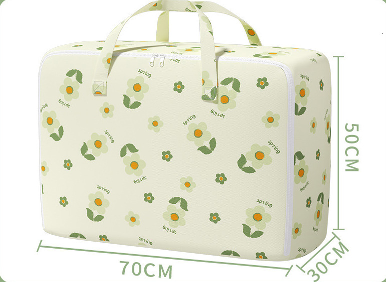 Moving Packing Bags Large Capacity Clothes Quilt Storage Bags with Zipper Dustproof Moisture-proof Luggage Bags Multi-purpose New Free Delivery Design