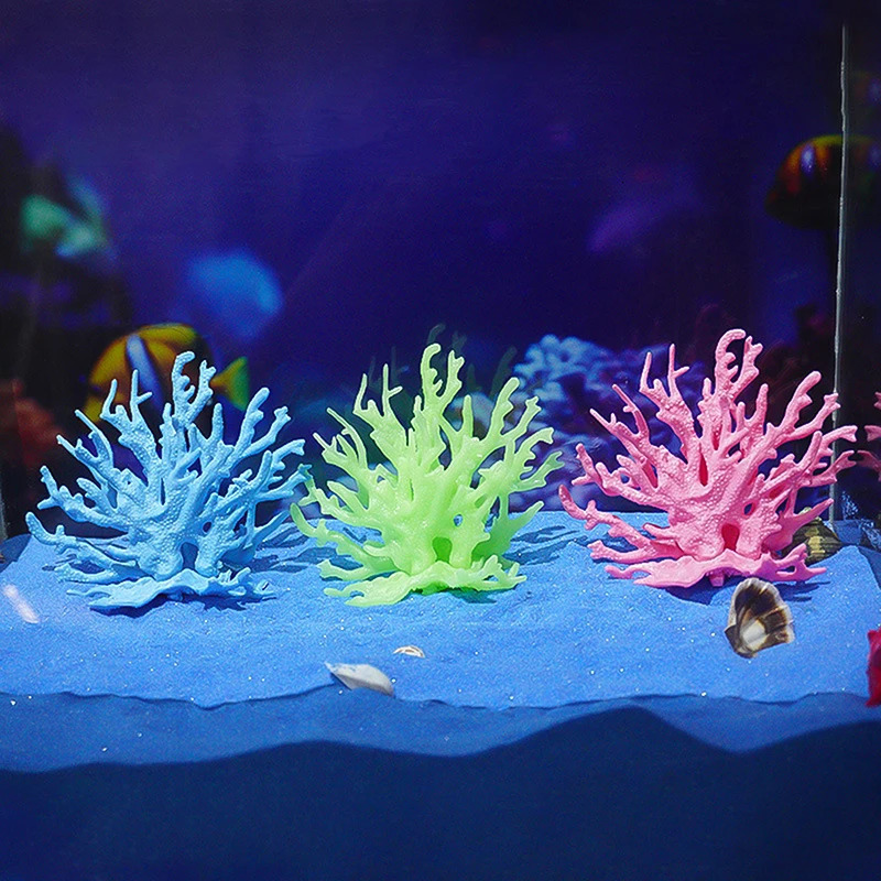 Coralline Artificial Fish Tank Decorations Aquarium Artificial PVC Plants Coral Ornaments Aquarium Landscape Aquarium 250530