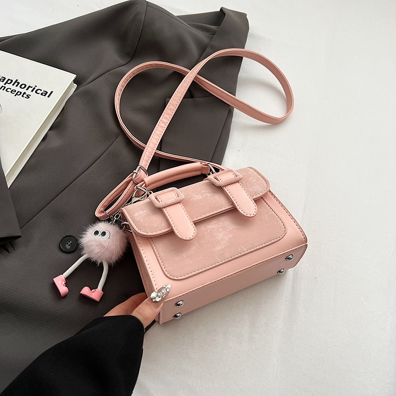 Designer Handheld Briefcase For Women Free Shipping New Korean Style Versatile Trendy Fashion Simple Backpack Niche Trend Shopping Bag Small Backpack