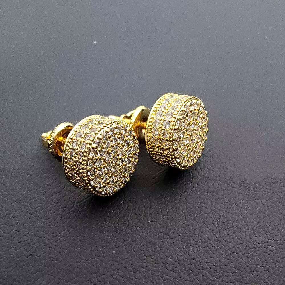 Earrings Fashion Womens Jewelry Customization 925 Silver with Moissanite 14k Gold Plated