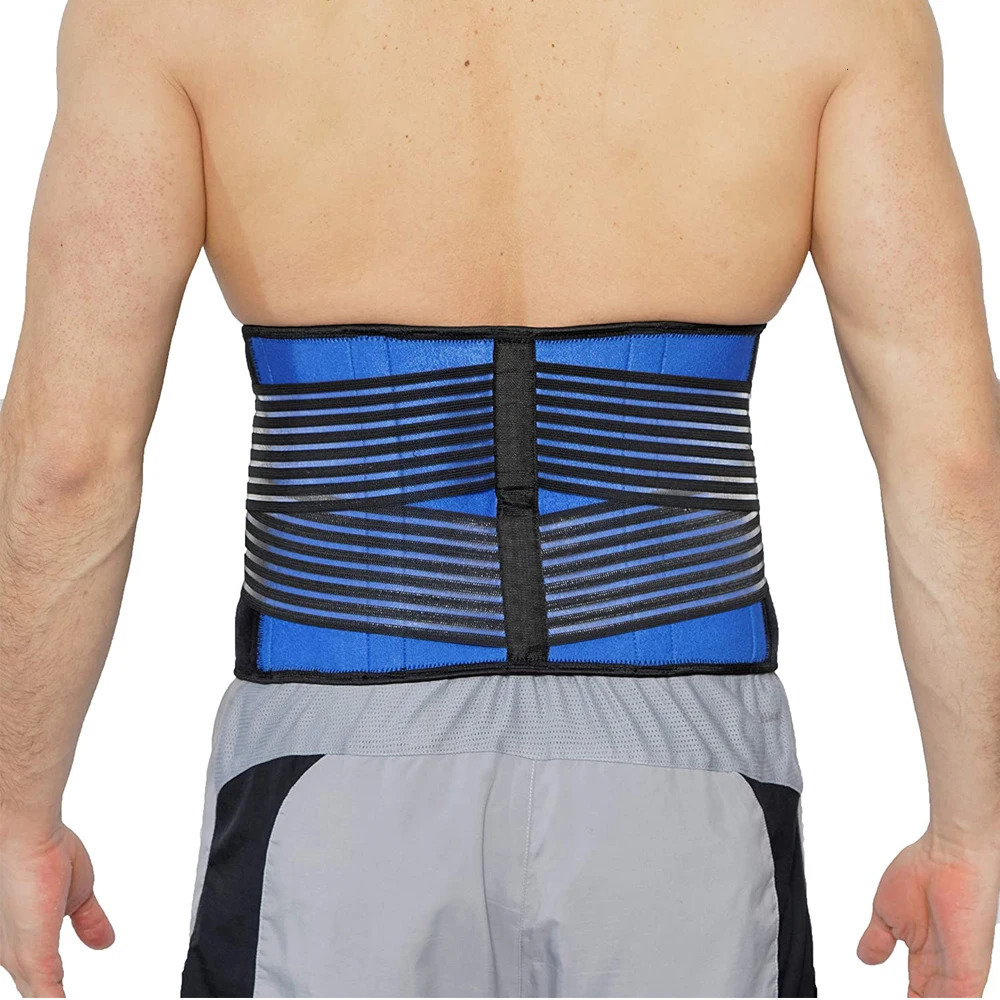 Women Men Adjustable Elstiac Waist Support Belt Neoprene Faja Lumbar Back Sweat Belt Fitness Belt Waist Trainer 250523