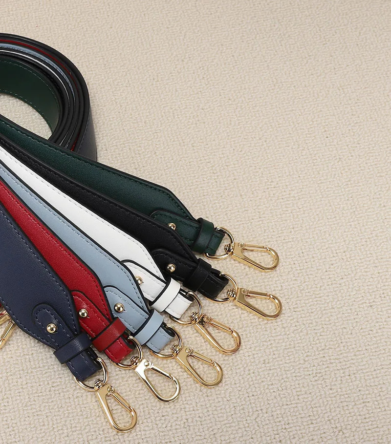 61CM PU Leather Bag Strap Accessories For Handbags Shoulder Bag Strap 4CM Wide Handbag Handles Replacement Belt Bag Handle Strap 250530