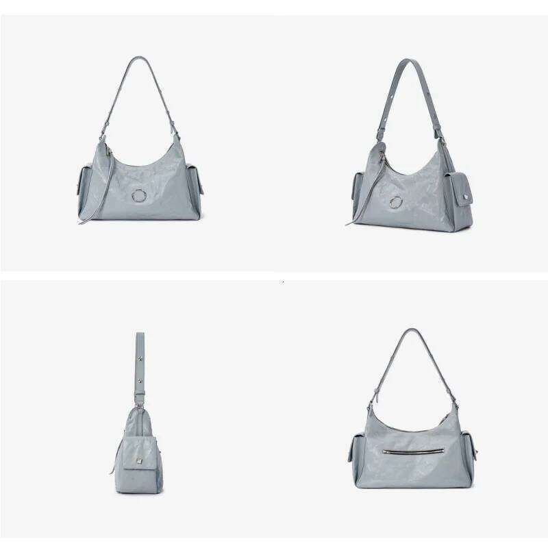 Jamhoo Vintage Versatile Crossbody Bag Maillardlapel Style Single Shoulder Bags For Women Armpit Handbag