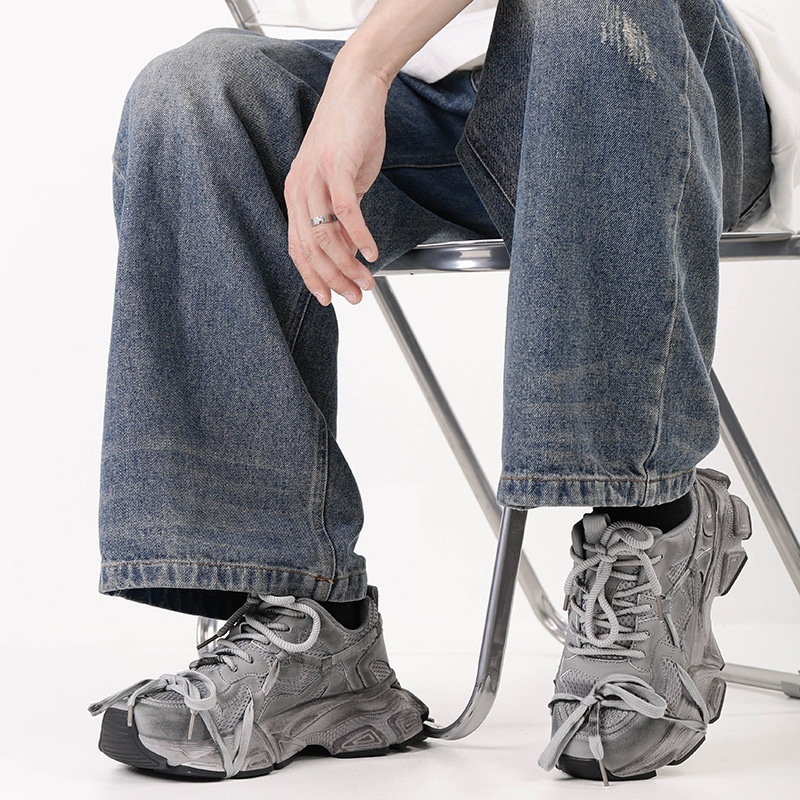 free shipping designer New men's shoes 2025 popular woman ultra lightweight casual sports shoes thick soled dad shoes