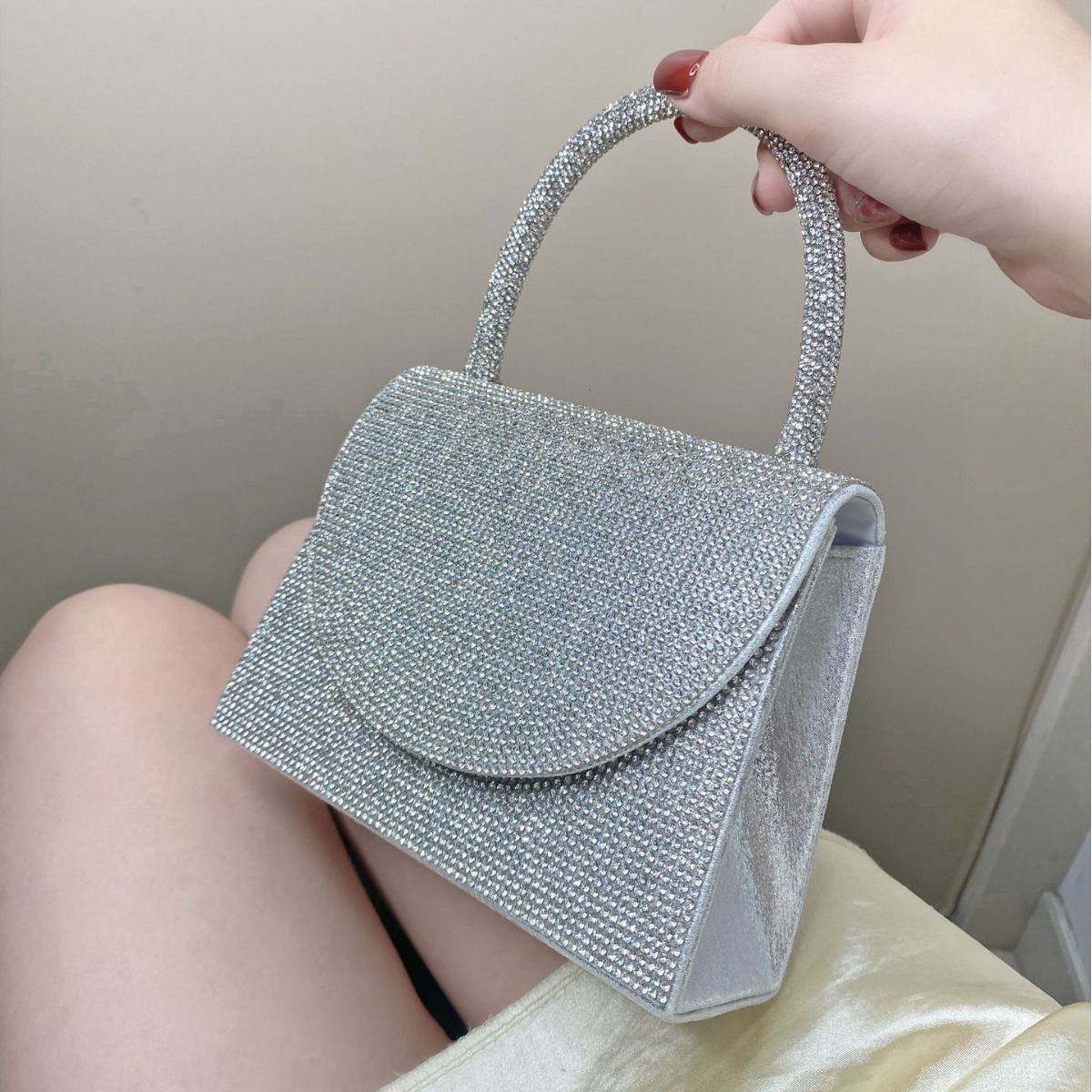 Top quality Brand High Quality New Style Evening Bag Advanced New Flash Diamond Bag Evening Bag Handheld Crossbody New Free Delivery Designer Bag