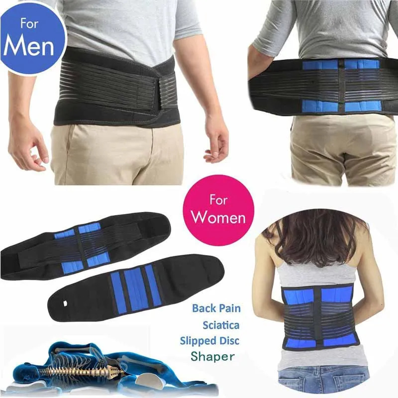 Women Men Adjustable Elstiac Waist Support Belt Neoprene Faja Lumbar Back Sweat Belt Fitness Belt Waist Trainer 250523