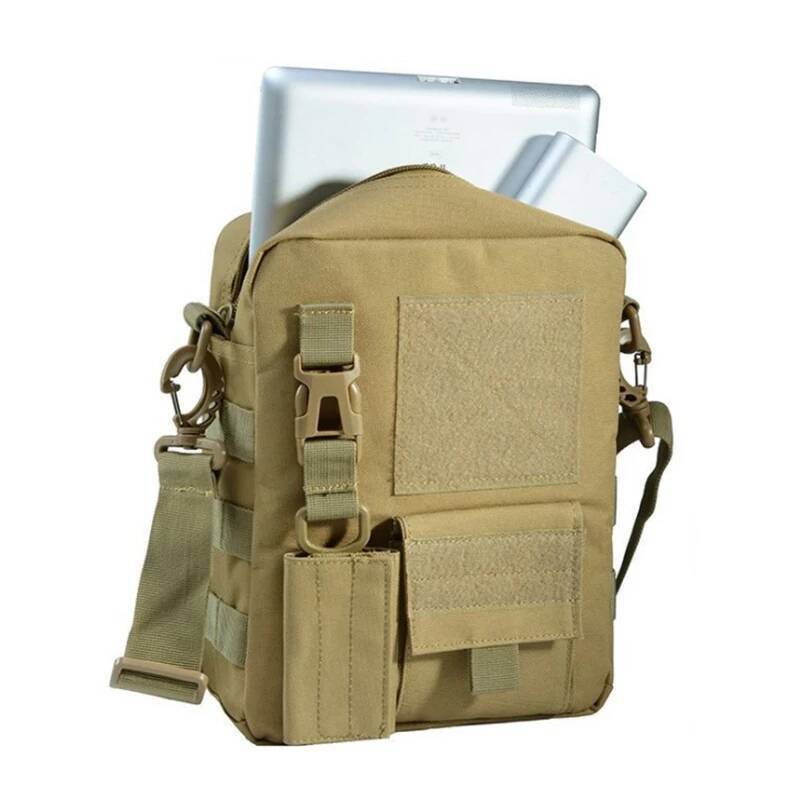 Multifunction Messenger Bag Men EDC Pack Outdoor Sport Hiking Hunting Working Tools Mobile Phone Pouch