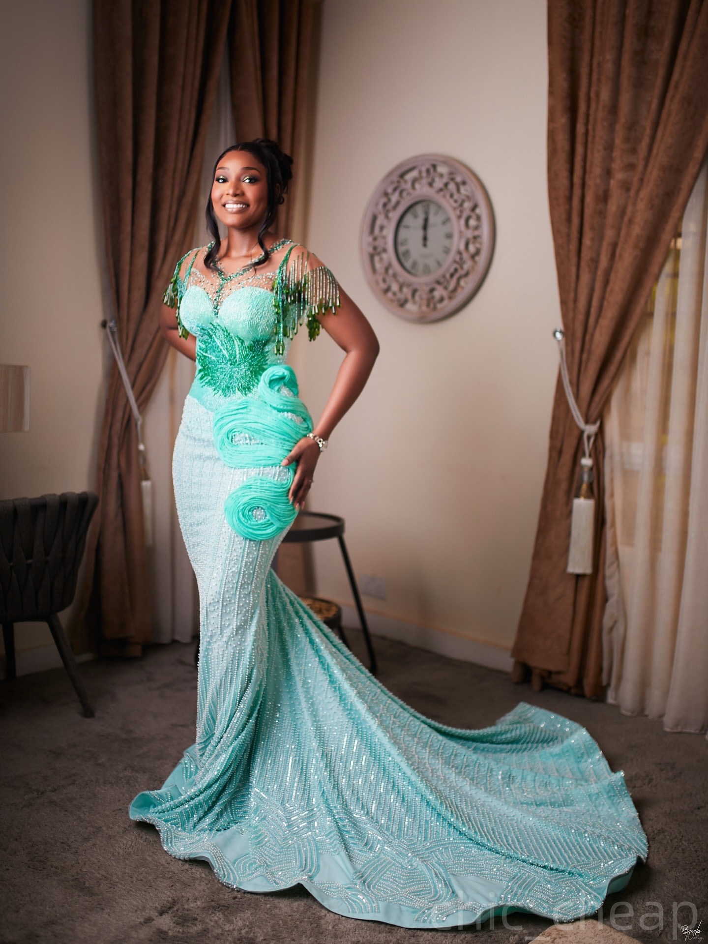 Light Sky Blue Mermaid Prom Dresses 2025 Stylish Crystals Beadings Evening Formal Party Second Birthday Engagement Gowns Plus Size Dress For Special O