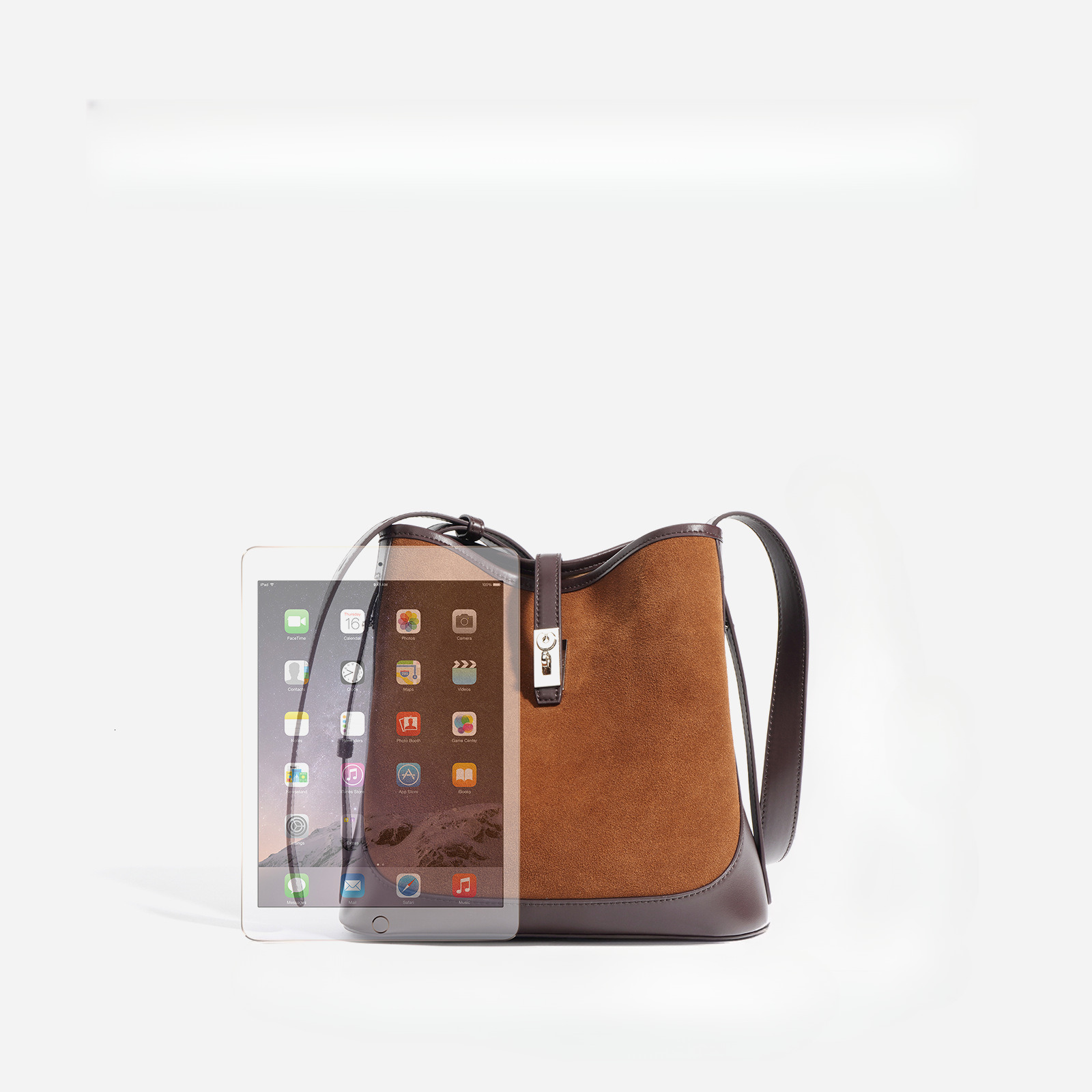 Top Brand High Quality New Style New Suede Leather Shoulder Bag Simple Large Capacity Genuine Leather Crossbody Bag Trendy Design New Free Delivery De