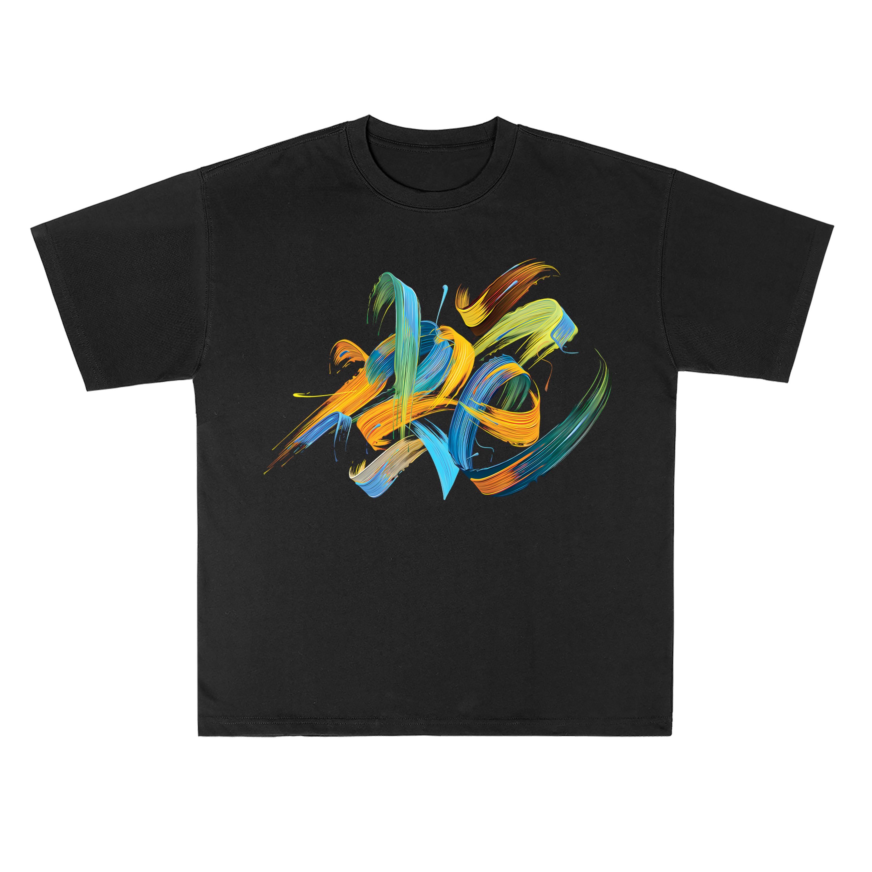 T-shirt men's top designer cotton T-shirt color snake short sleeved clothing high-quality fashionable T-shirt