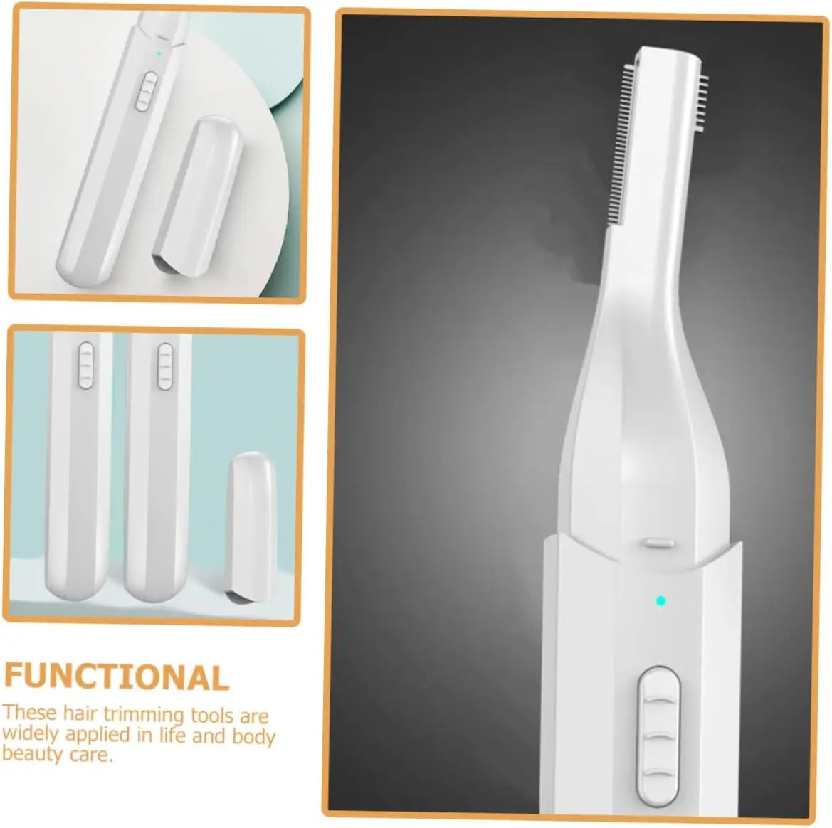 Electric Eyebrow Razor for Women Rechargeable USB Painless Hair Trimmer SkinFriendly Grooming Kit 250516