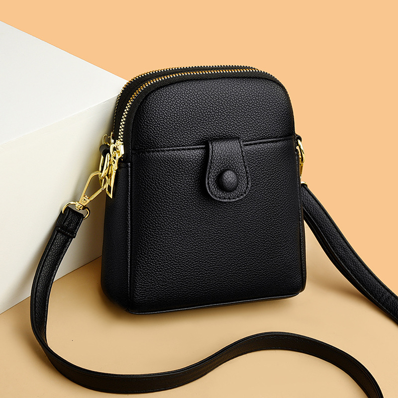 Top Brand High Quality New Style Phone Bag New Women's Bag Simple Versatile Shoulder Crossbody Bag Soft Leather Coin Purse Women's Bag New F