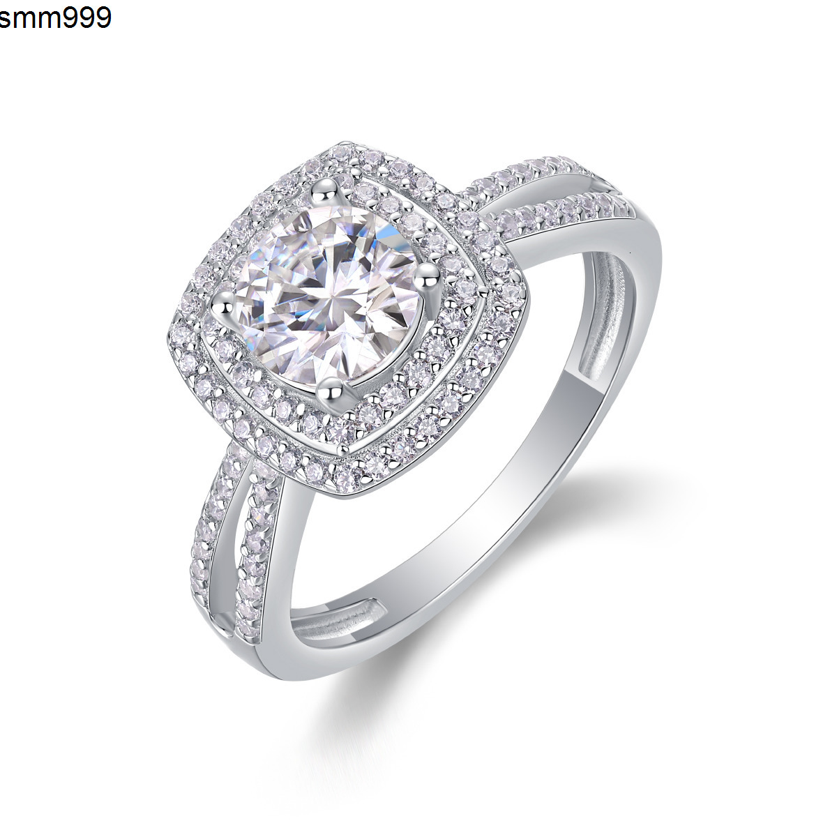 Jewelry Valentines Day Gift 2024 Jewelry Fashion 1 Ct Moissanite Ring 925 Sterling Silver Moissanite Jewelry R231113332-65