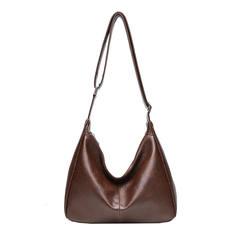 designer Bag for Women 2025 New Melard Retro Crossbody Bag Soft Leather Large Capacity Versatile Shoulder Tote Bag