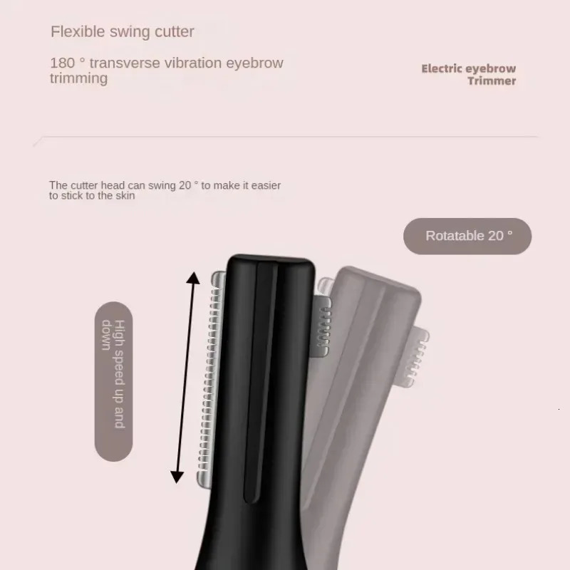 Electric Eyebrow Shaver USB Charging Novice Scraper Womens 250516