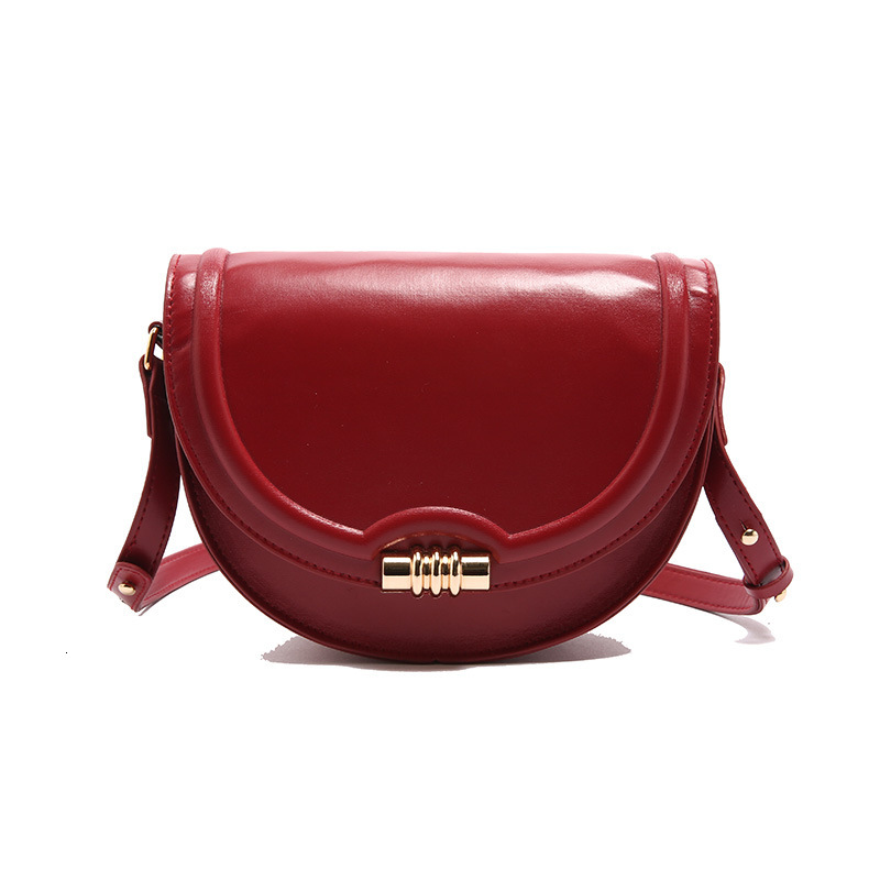 Free Shipping Designer Bag Saddle 2025 Autumn/winter Korean Edition Texture For Trendy Fashion Underarm Single Cross Shoulder Womens Bag