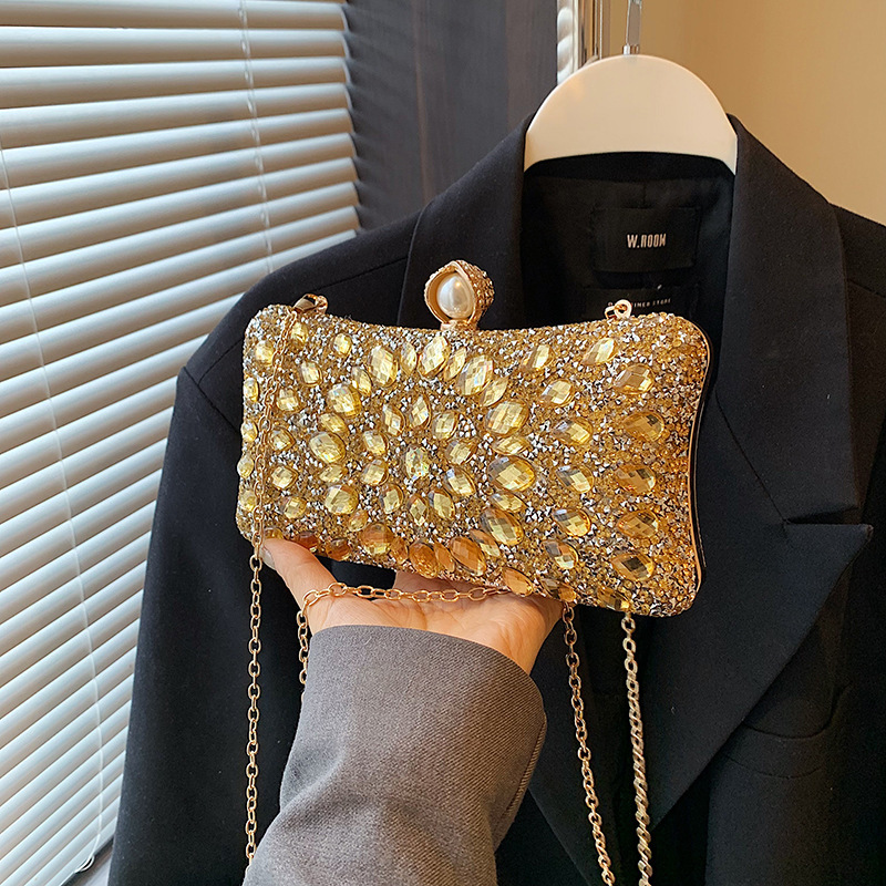 Brand High Quality New Style Women's Bag Diamond Bag 2025 New Fashion Bag Street Style Textured Chain Crossbody Shoulder Bag New Free Delivery De