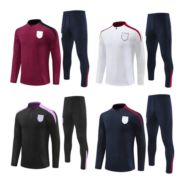 2025 2026 eNGLanDS tracksuit soccer jersey training suit KANE STERLING SANCHO 25 26 mens kids national football tracksuits kit survetement SPORTSWEAR