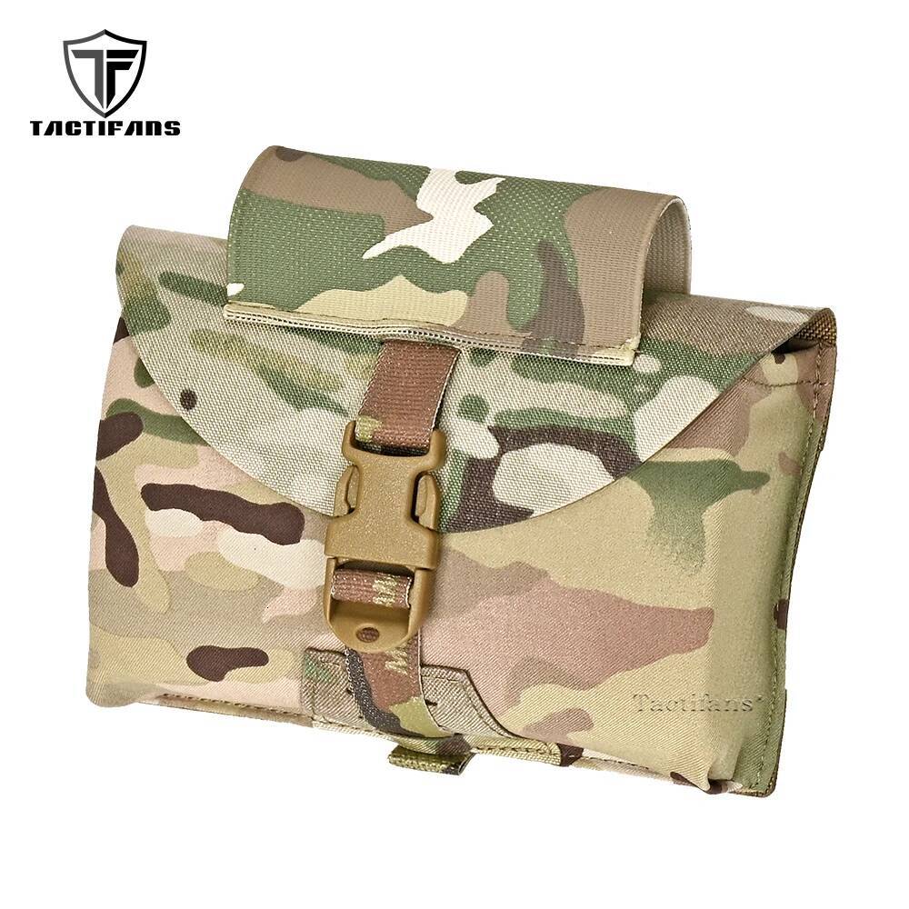 TACTIFANS IFAS IFAK Rapid Deployment Medical Pouch Elastic Integrated Tourniquet Holder Stretch Pocket Outdoor Hunting Bag