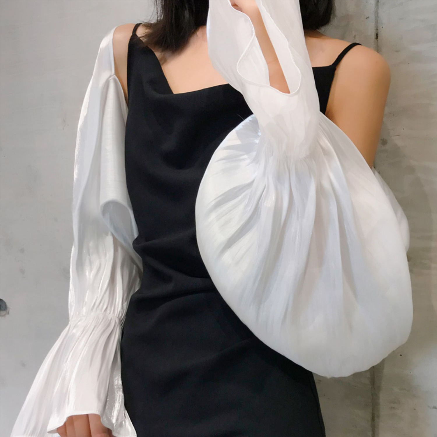 K893 Very fairy ice silk shawl with skirt chiffon sunscreen cardigan loose and stylish outerwear tops for women 2025 spring and summer new