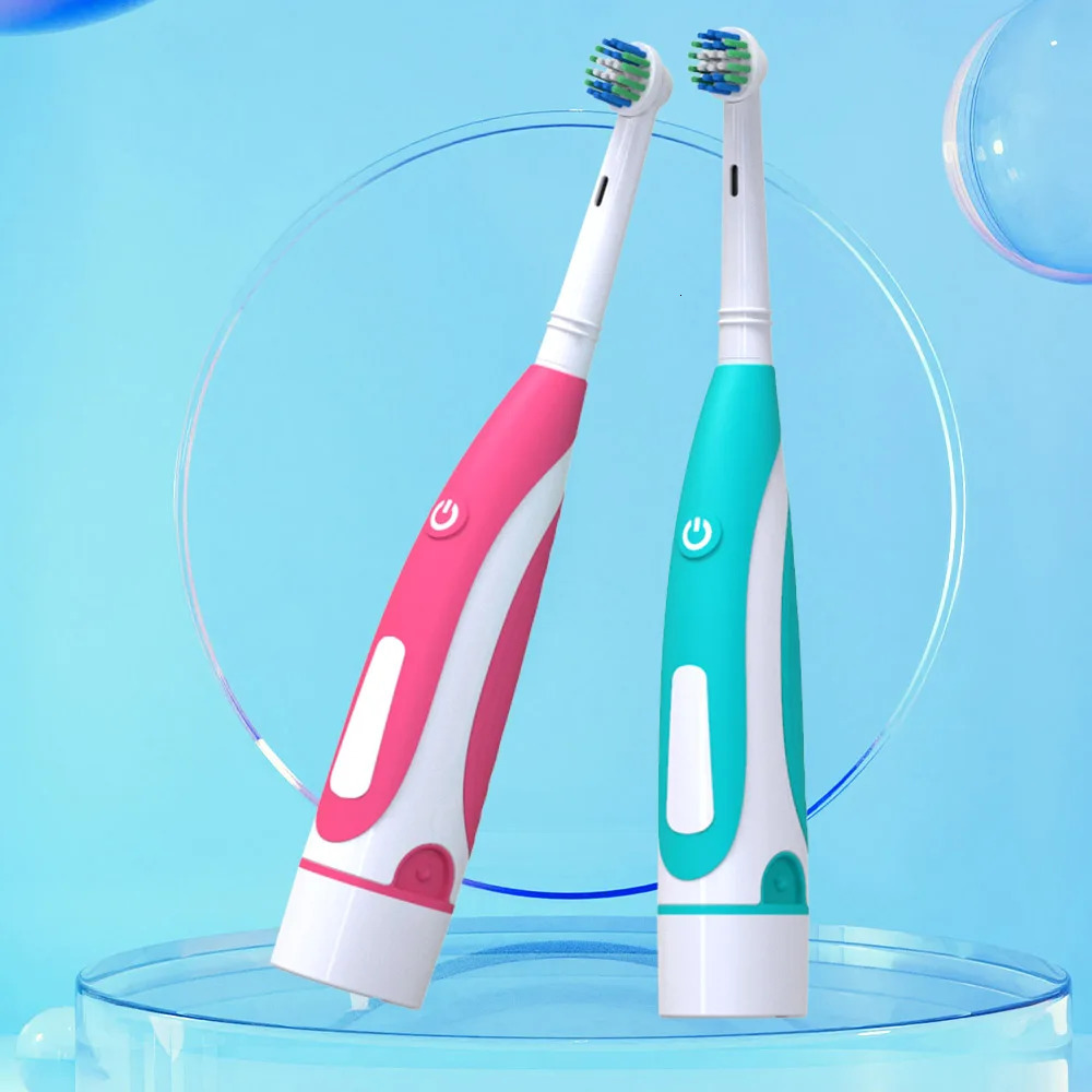 Electric Toothbrush Rotary Round Head Adult Soft Hair Induction Fully Automatic Men And Women Lovers Set Compatible Brush Head 250528