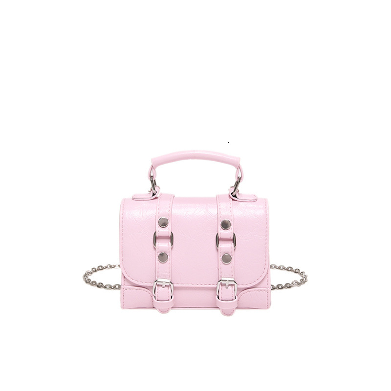 Korean Style designer Niche Handbag Autumn Winter New Women's Bag Personality shopping bag Handheld Free shipping Pattern Shoulder Bag Mini Chain