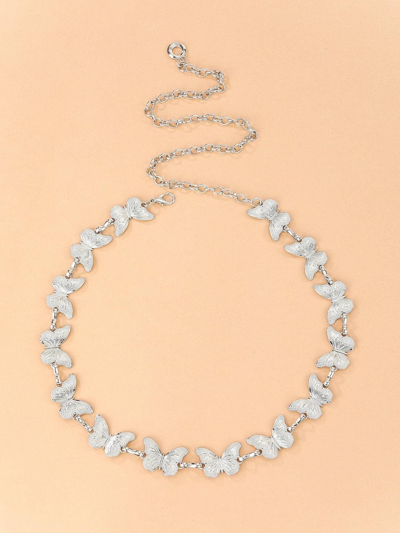 The 1PCS Metal Butterfly Adjustable Bohemian Women's Belt is suitable for summer everyday casual party gifting